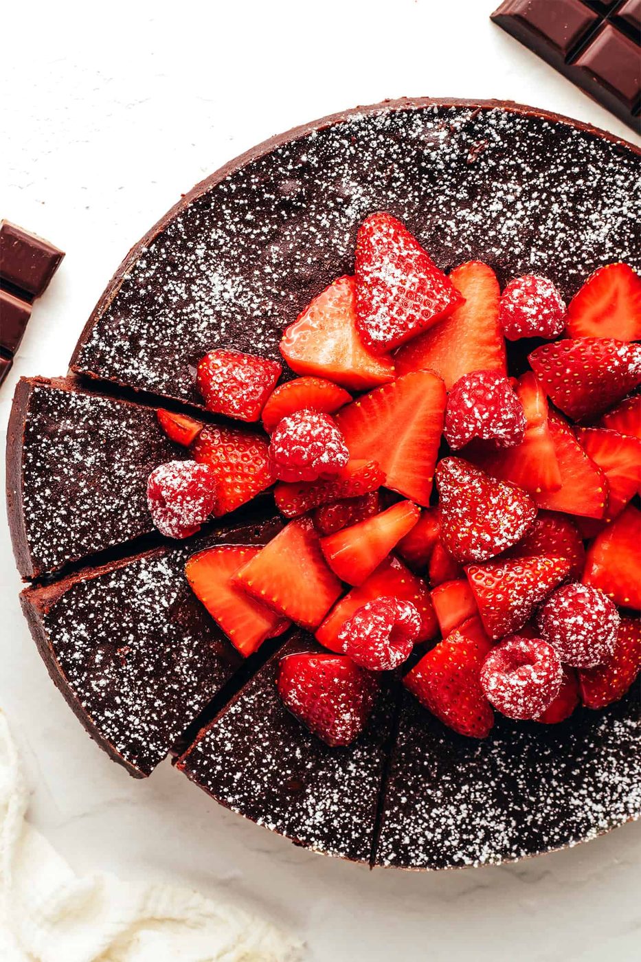 Homemade 3-Ingredient Flourless Chocolate Cake