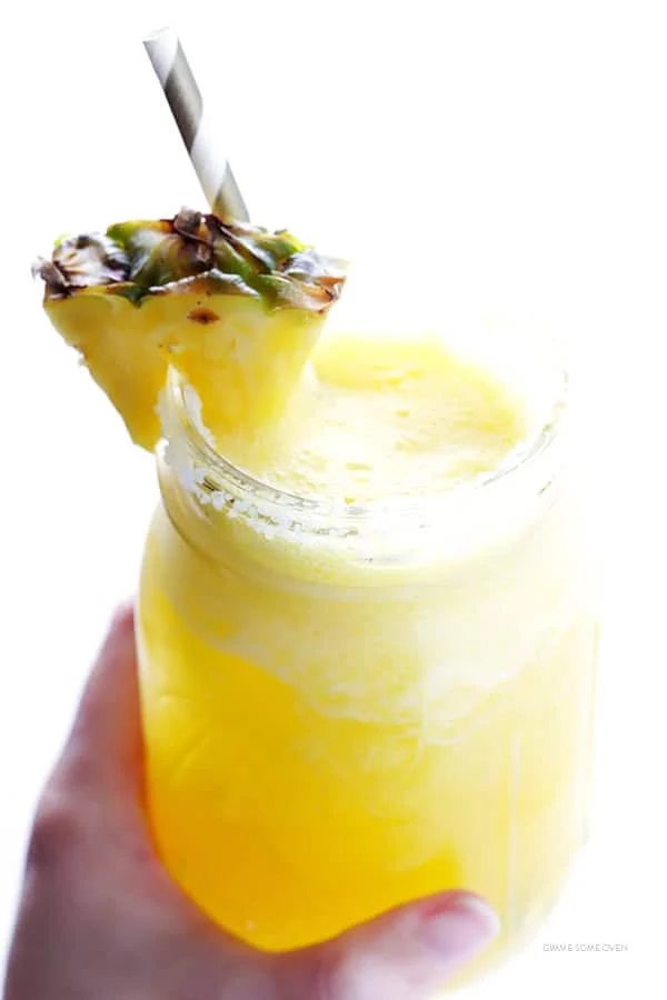 Fresh Pineapple Margaritas