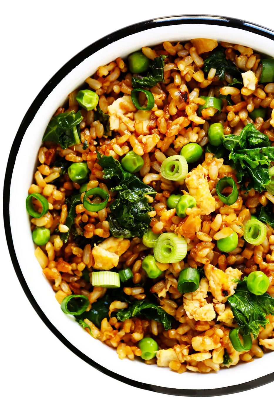 Ginger Kale Fried Rice