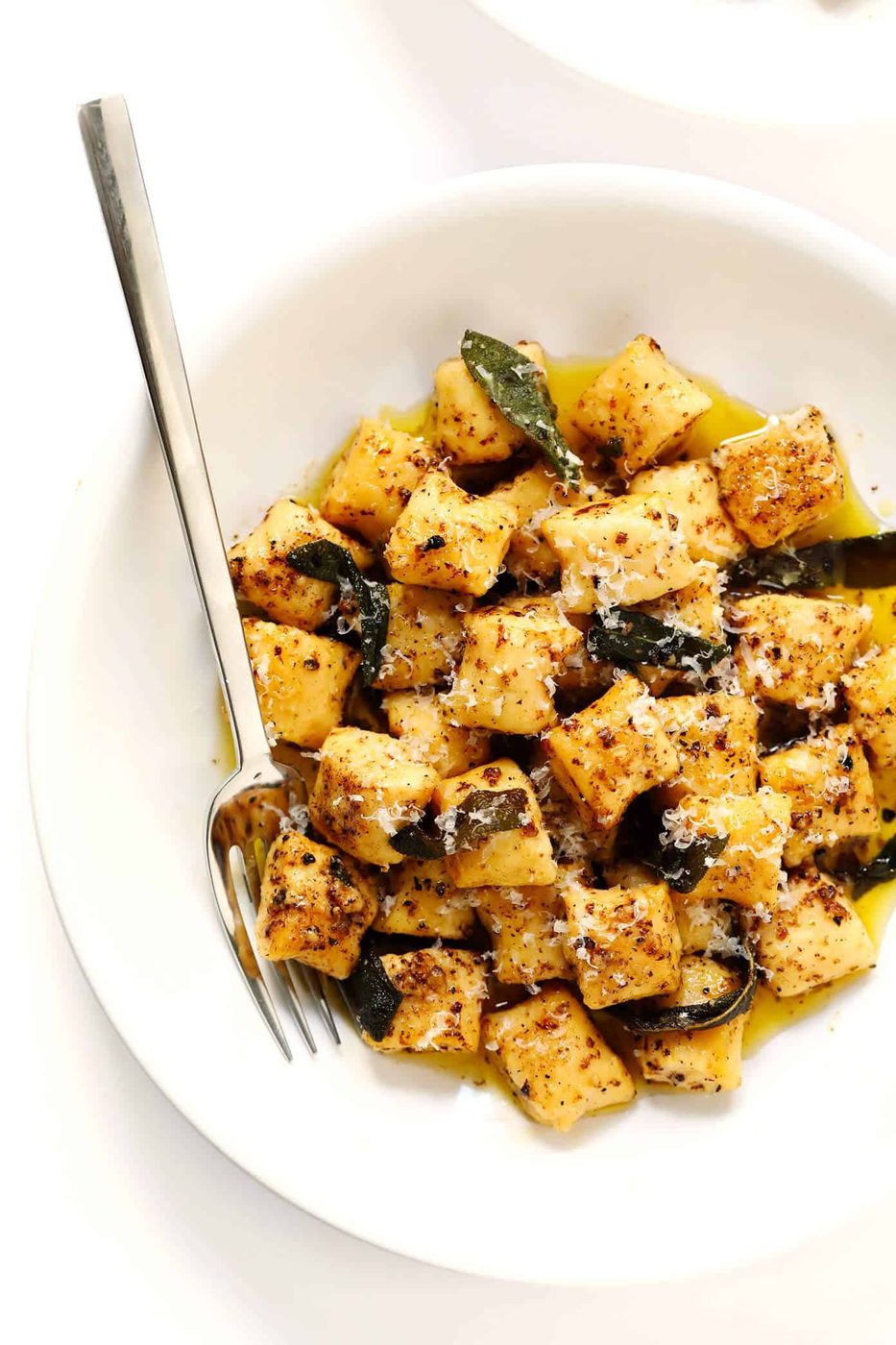 Gnocchi with Lemony Sage Brown Butter Sauce