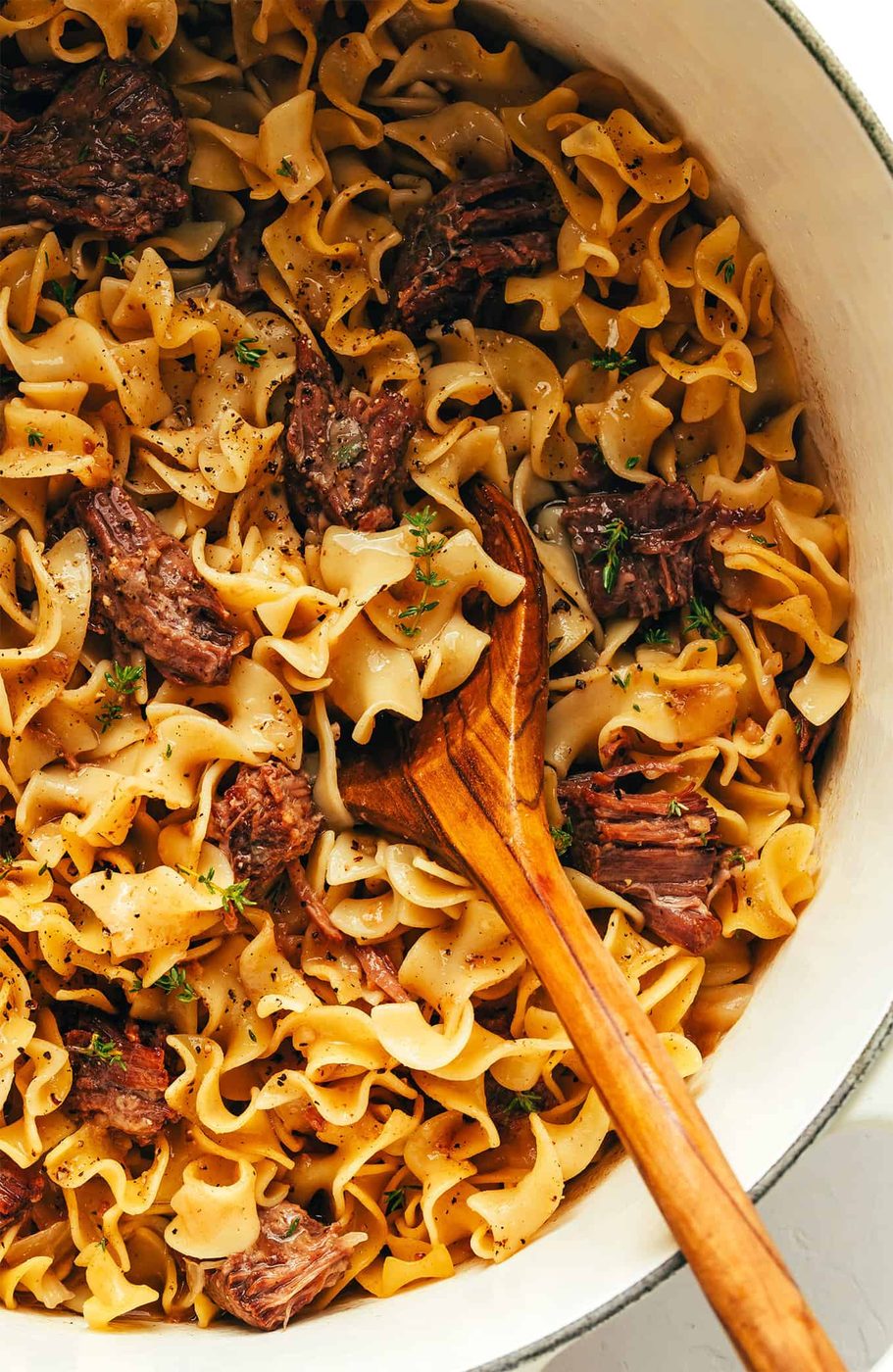 Homemade Grandma's Beef and Noodles