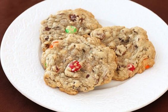 Granola M&M Cookies