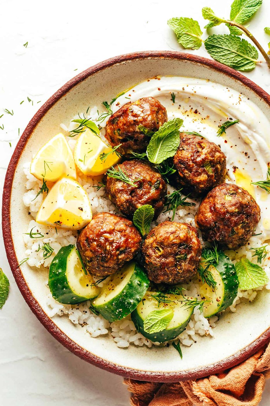 Homemade Greek Meatballs