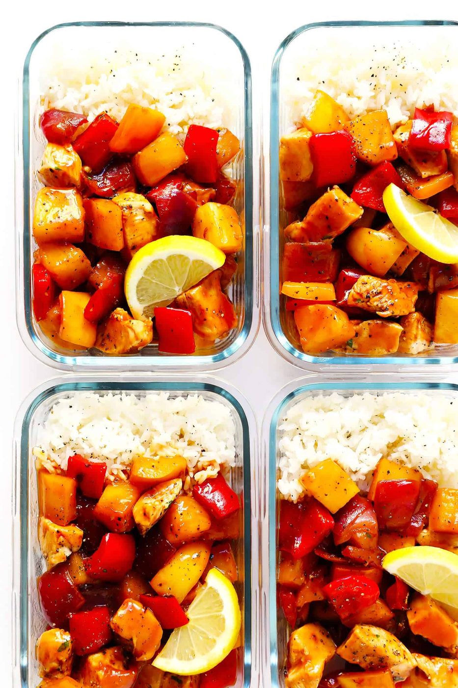 Hawaiian BBQ Chicken Bowls at home