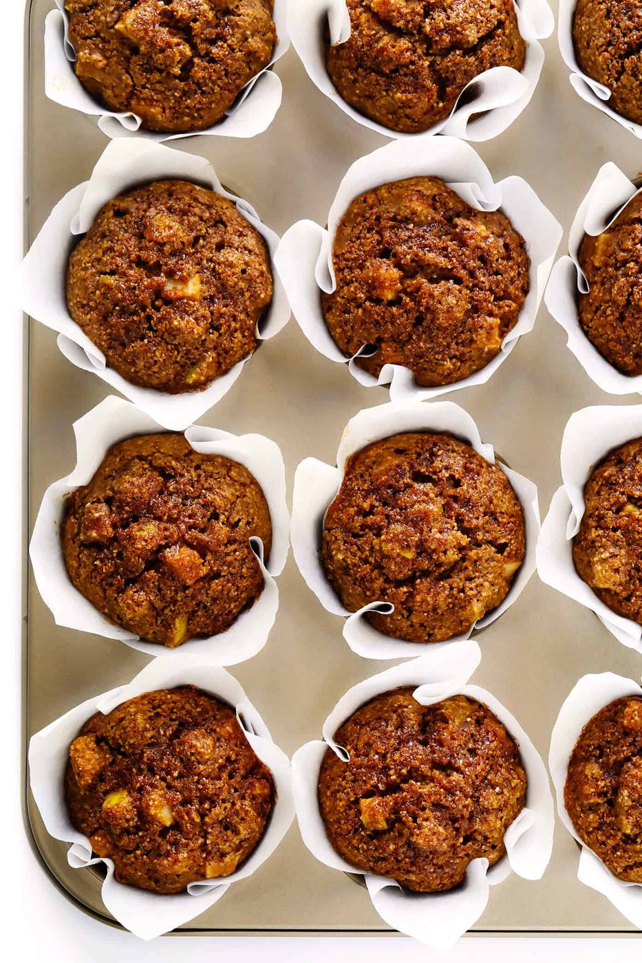 Healthy Apple Muffins at home