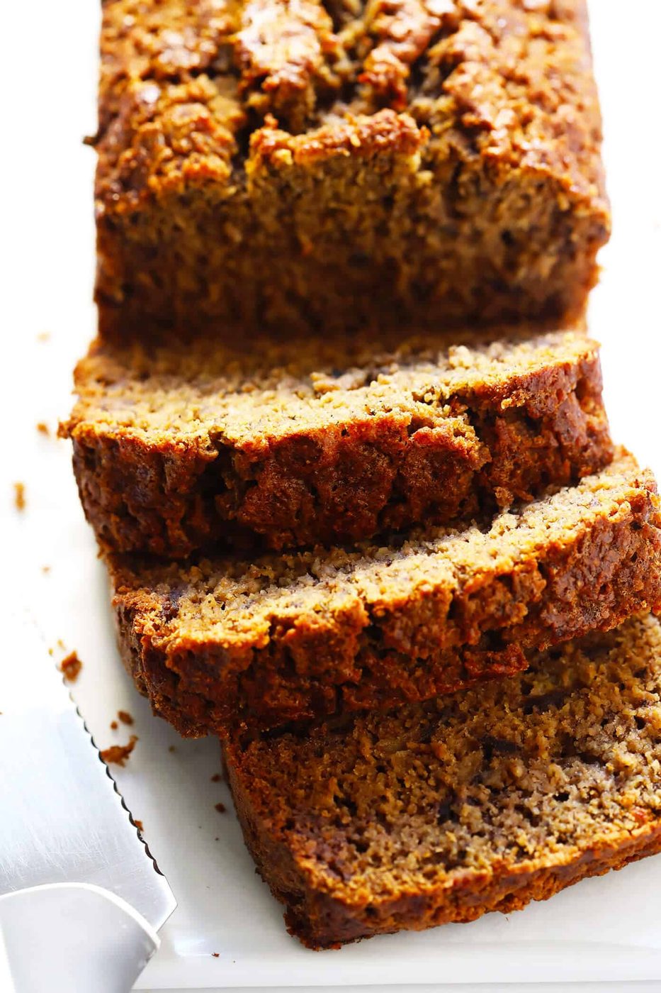 Healthy Banana Bread at home