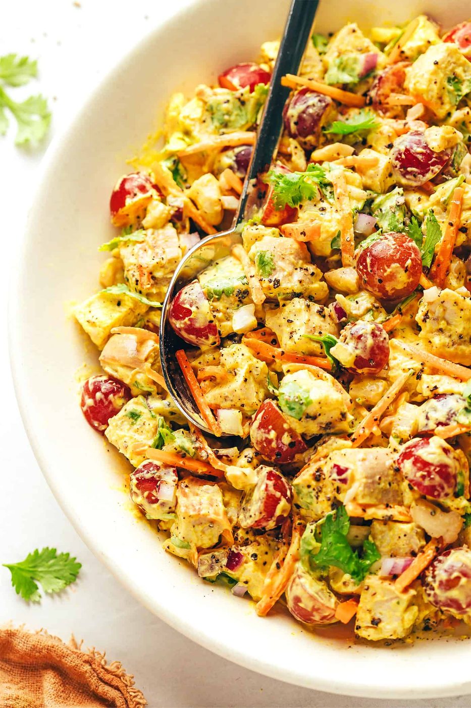 Curry Chicken Salad at home