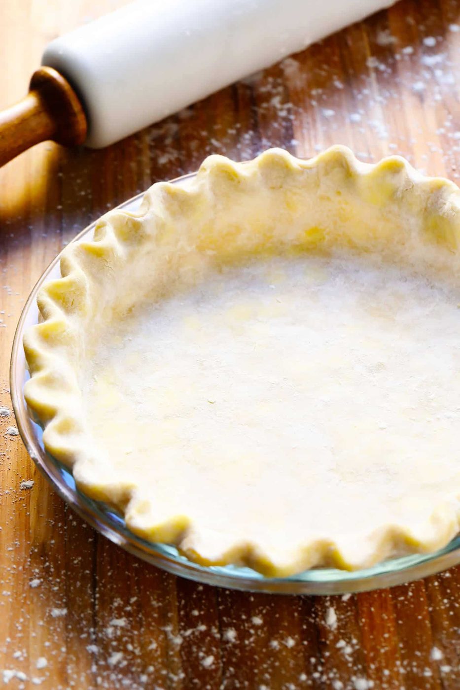 Homemade Pie Crust at home