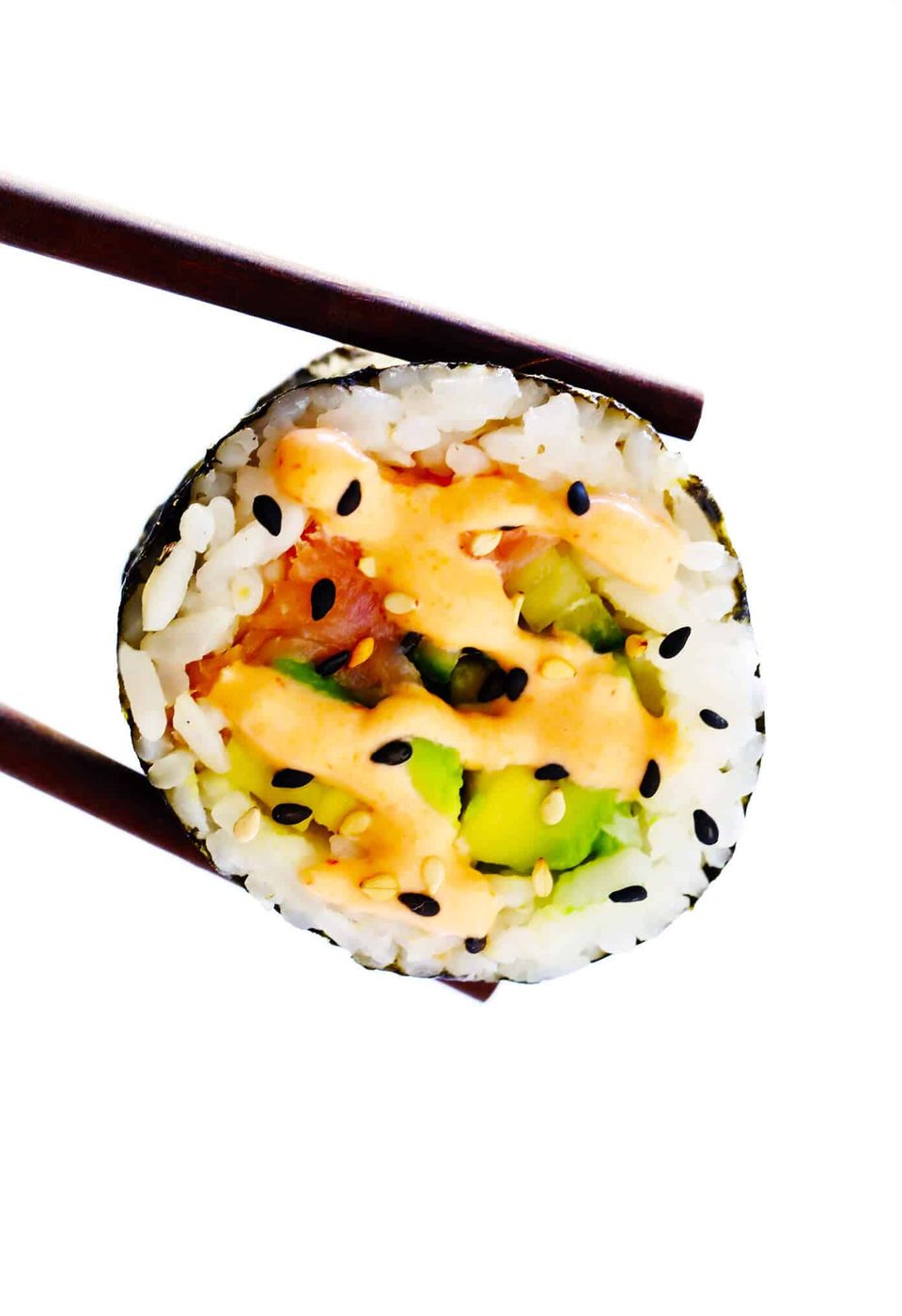 Homemade Sushi Rolls