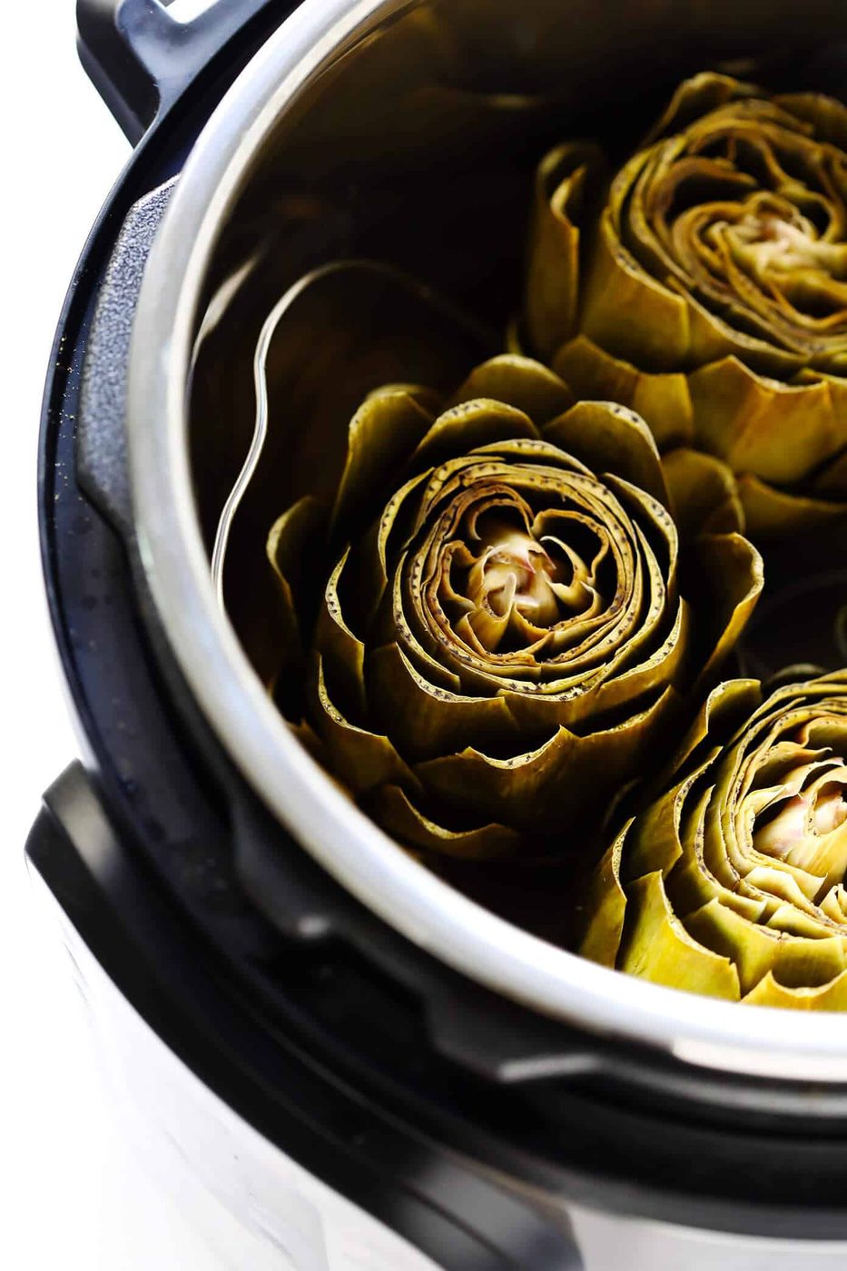 Instant Pot Steamed Artichokes