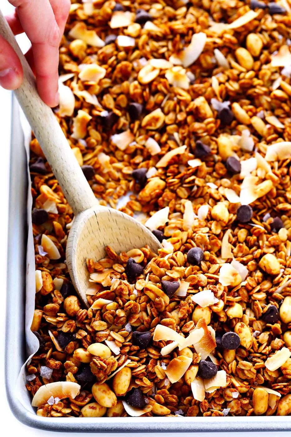 Irresistible Peanut Butter Granola