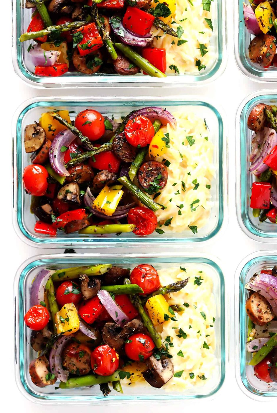 Italian Sausage and Veggie Bowls