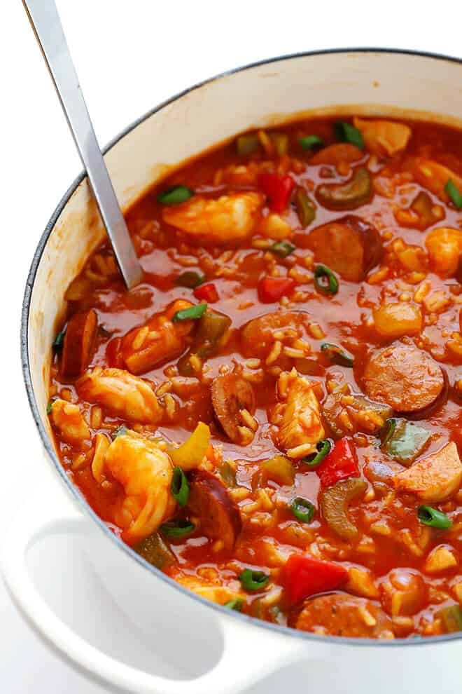 Jambalaya Soup at home