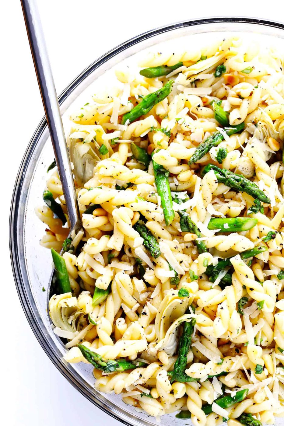 Lemony Artichoke Pasta Salad at home