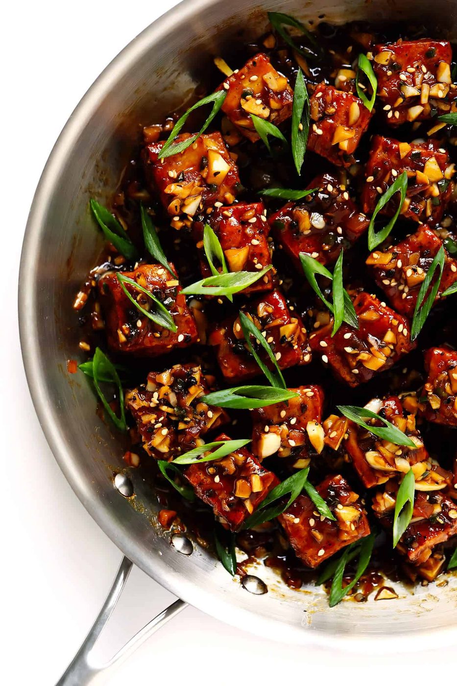 Homemade Magic Garlicky Tofu