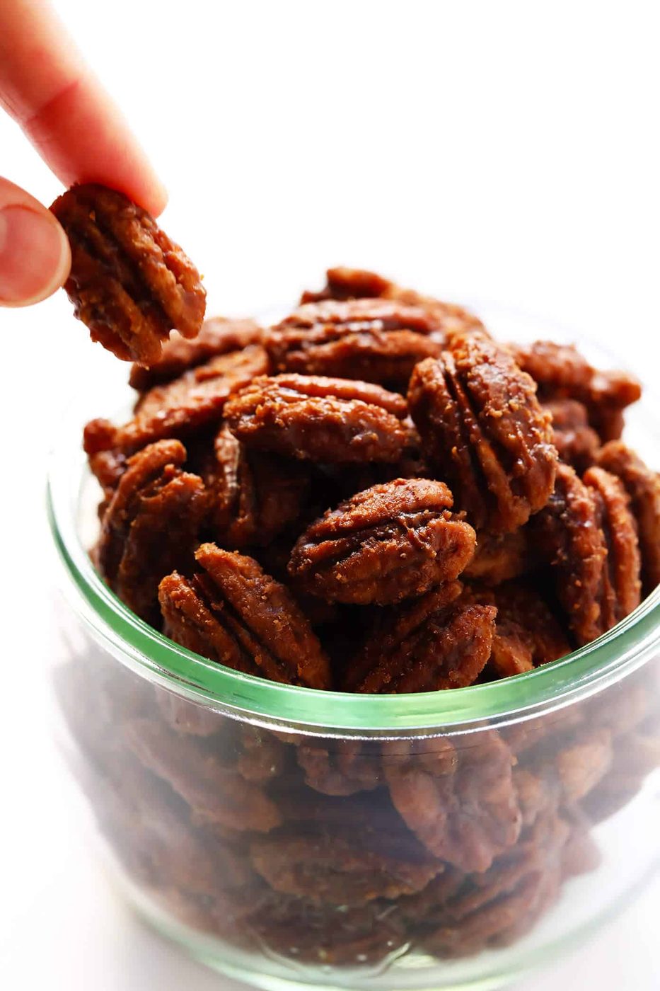 Homemade Maple Candied Pecans
