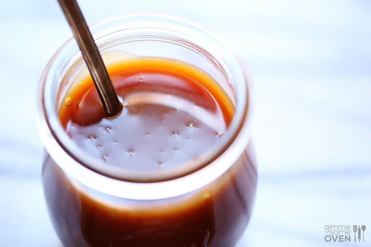 Microwave Caramel Sauce at home