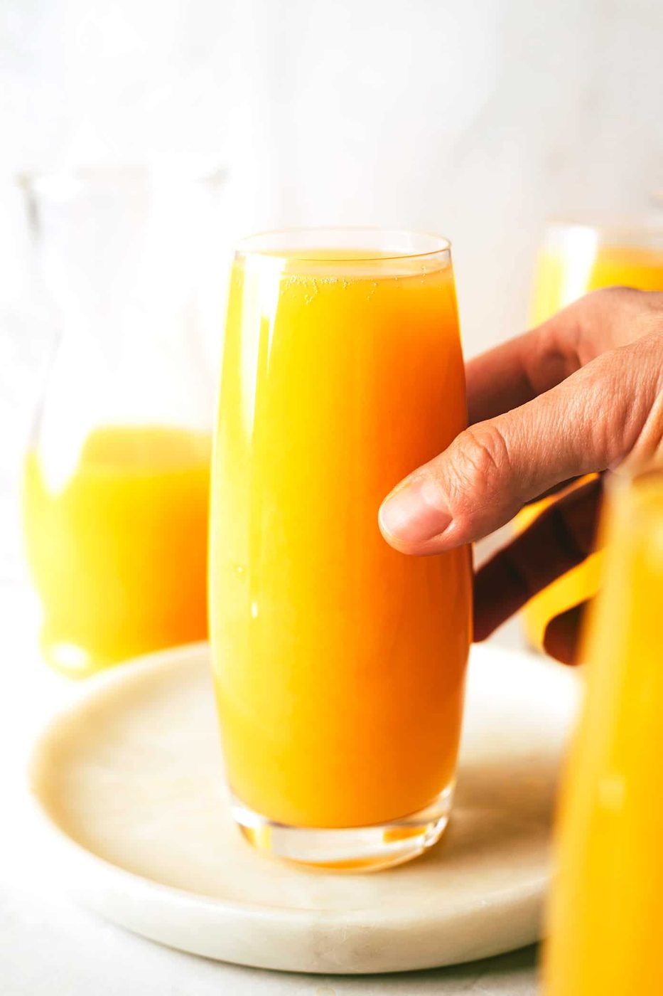 Mimosas at home