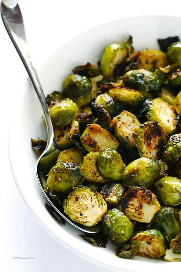 Miso Roasted Brussels Sprouts at home