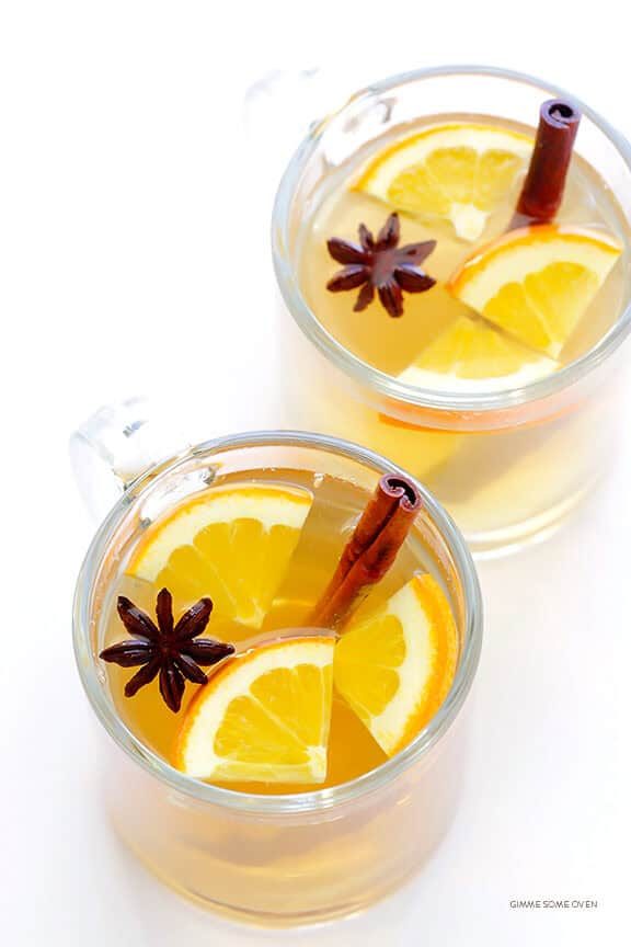Mulled White Wine at home