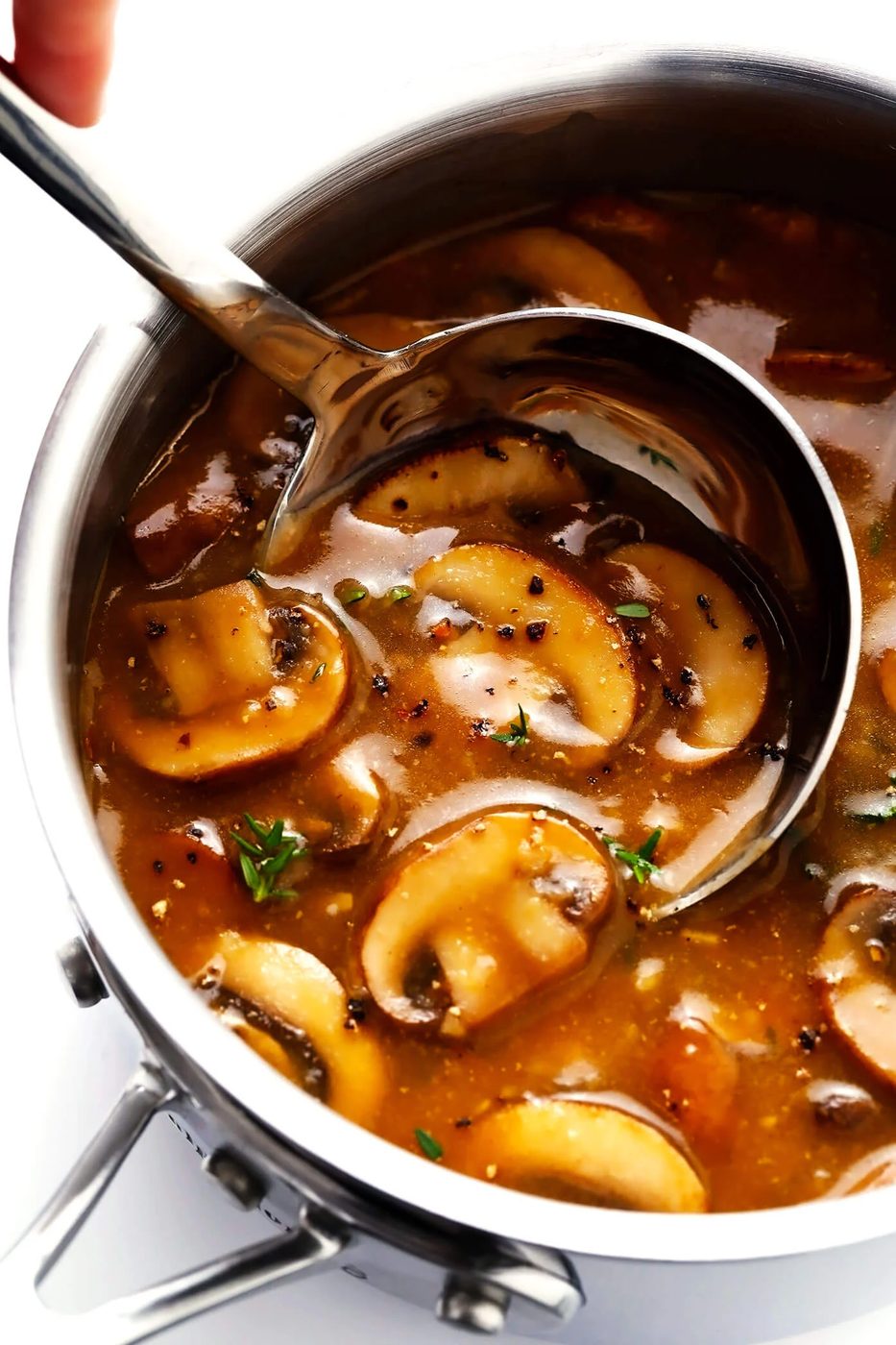 Mushroom Gravy at home