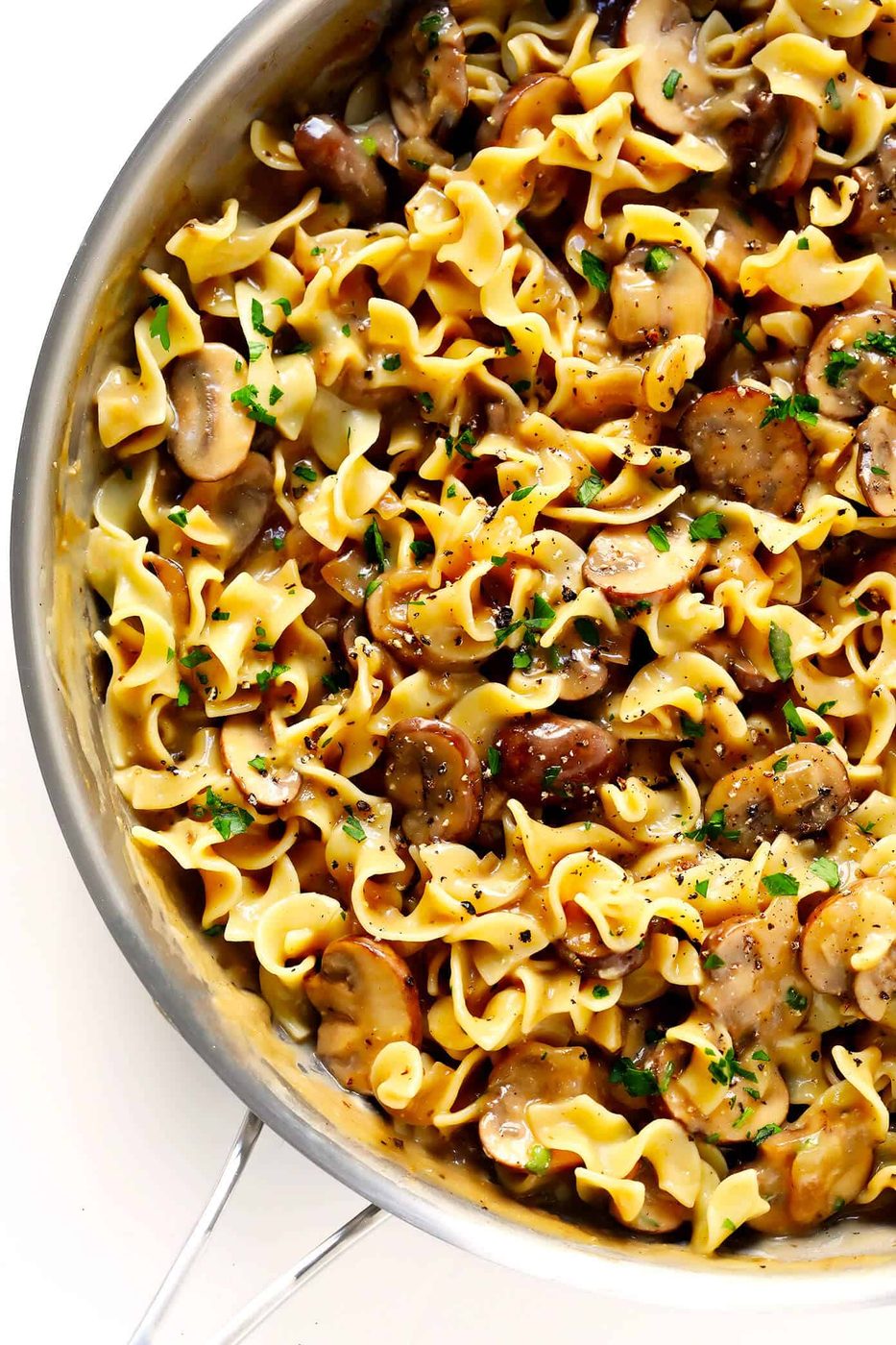 Homemade Mushroom Stroganoff