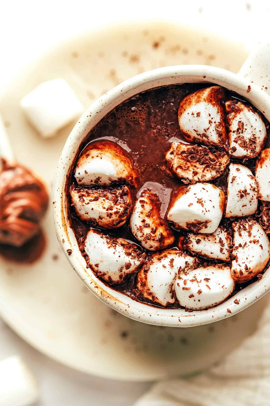 Homemade Nutella Hot Chocolate