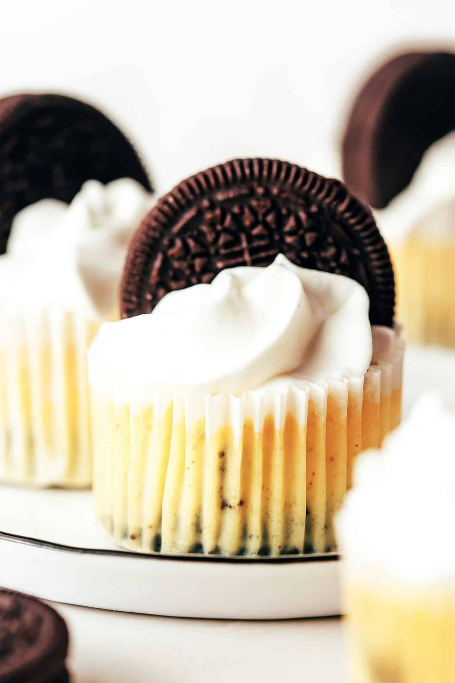 Mini Oreo Cheesecakes