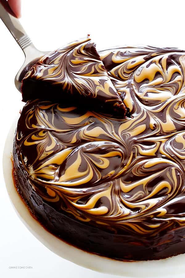Homemade Peanut Butter Flourless Chocolate Cake