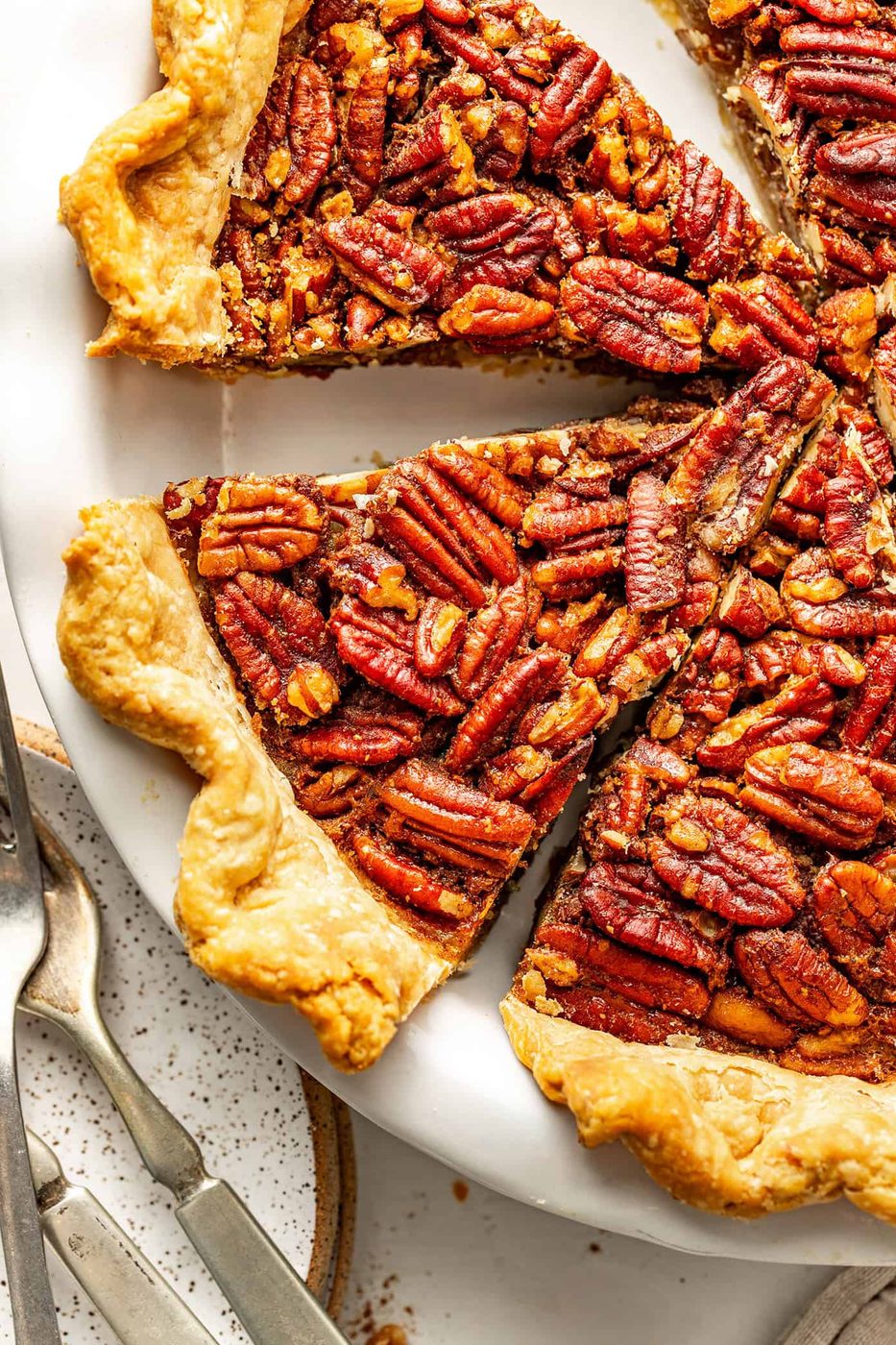 Maple Pecan Pie at home