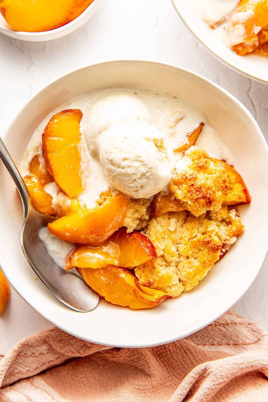 Homemade Peach Cobbler