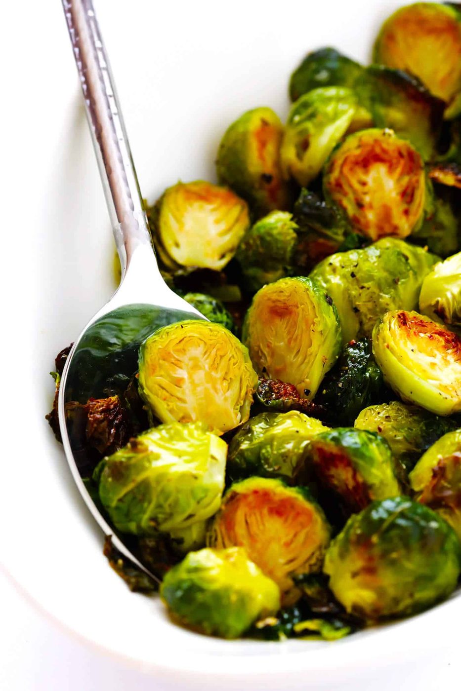 Roasted Brussels Sprouts at home