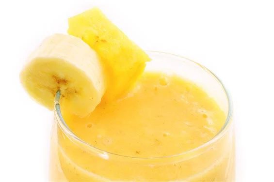 Pineapple, Orange & Banana Smoothie