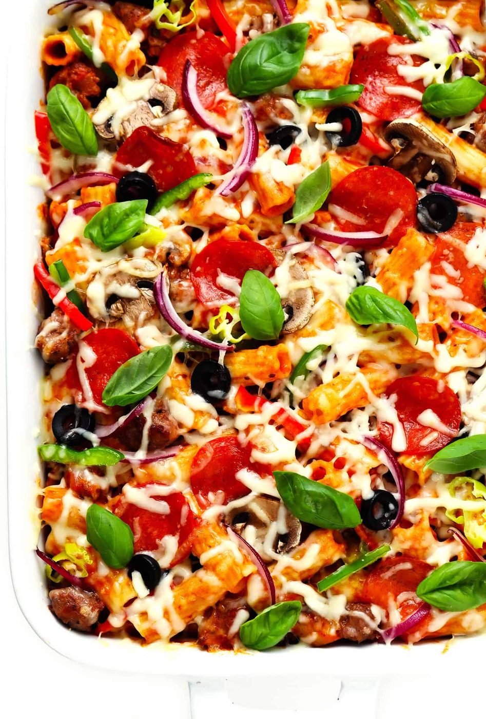 Homemade Pizza Baked Ziti