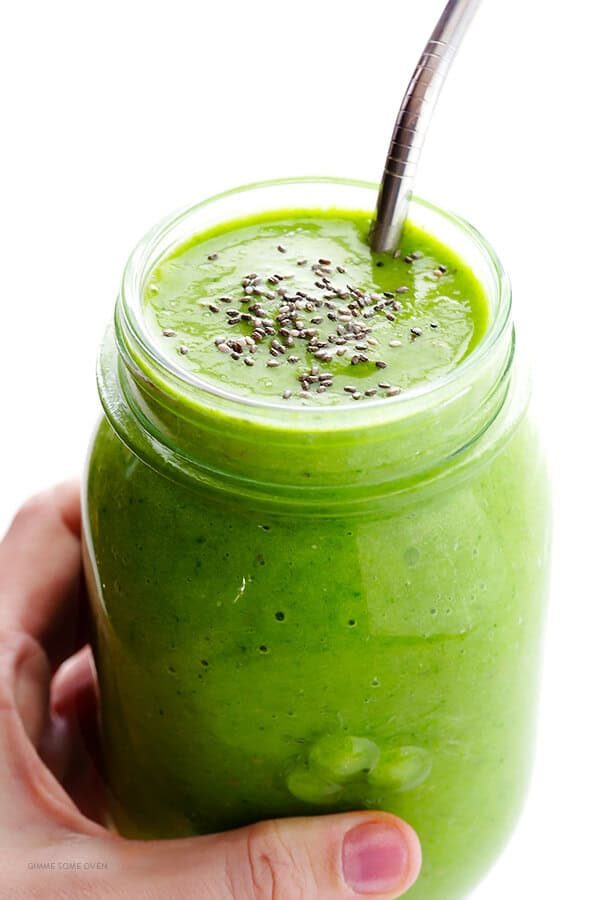 Post-Workout Green Smoothie at home