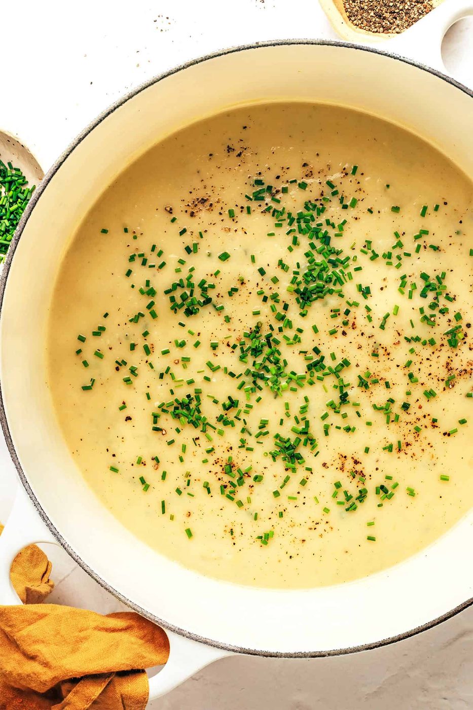 Homemade Potato Leek Soup