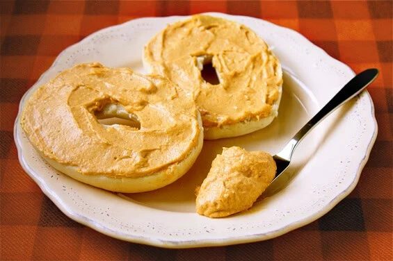 Homemade Pumpkin Cream Cheese Spread/Dip