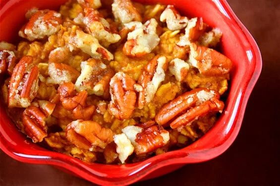 Pumpkin Pie Oatmeal at home