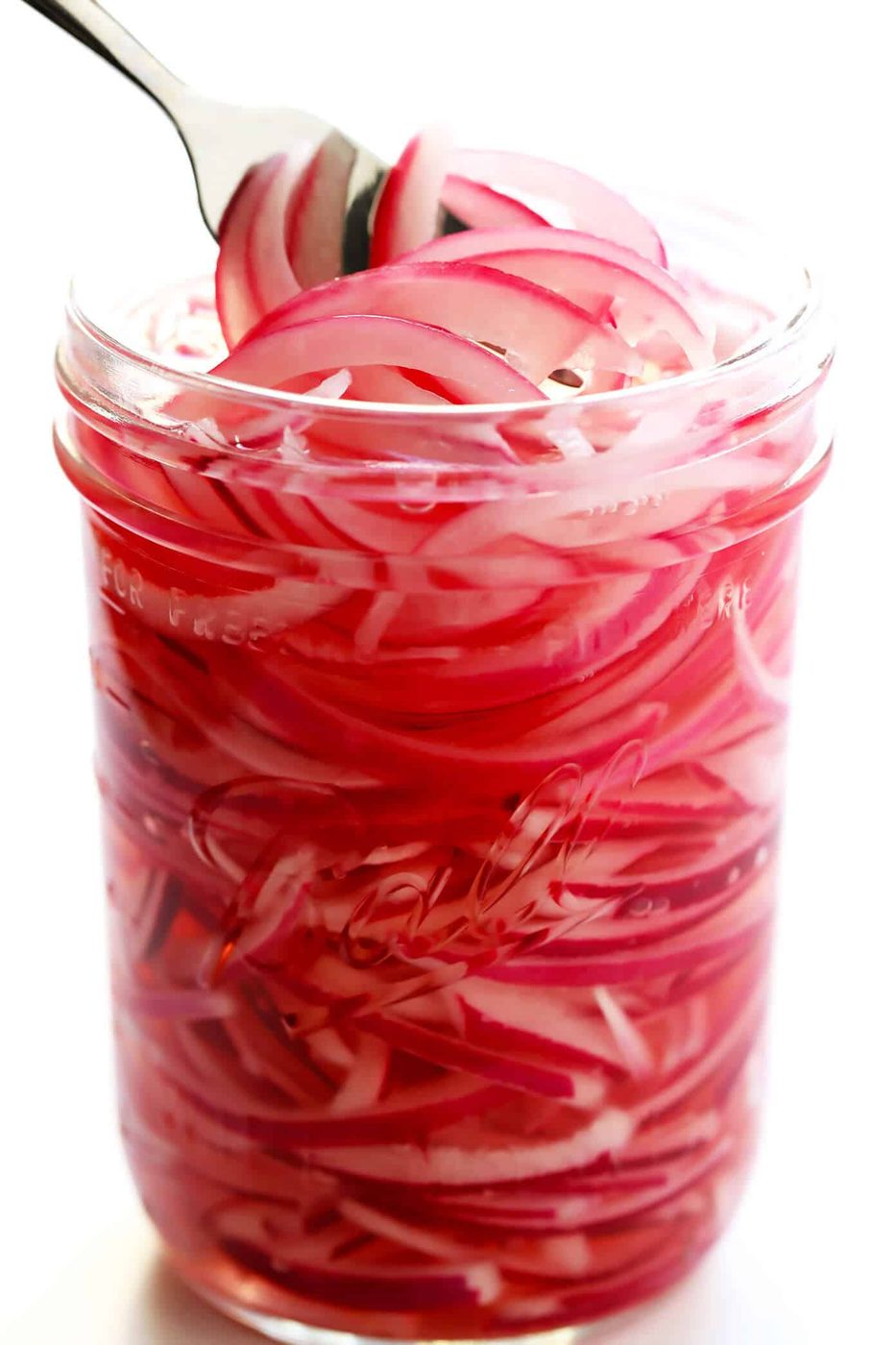 Quick Pickled Red Onions at home