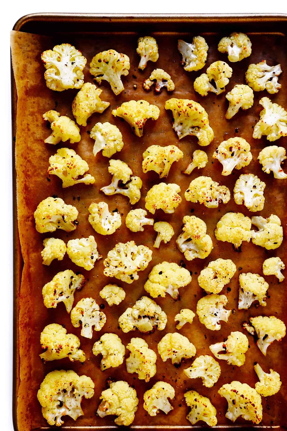 Homemade Roasted Cauliflower