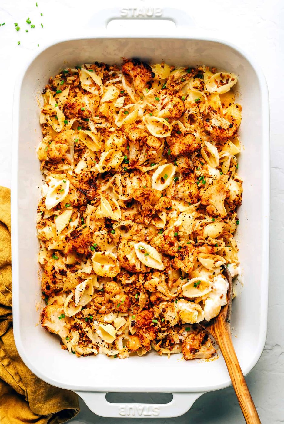 Roasted Cauliflower Mac and Cheese at home