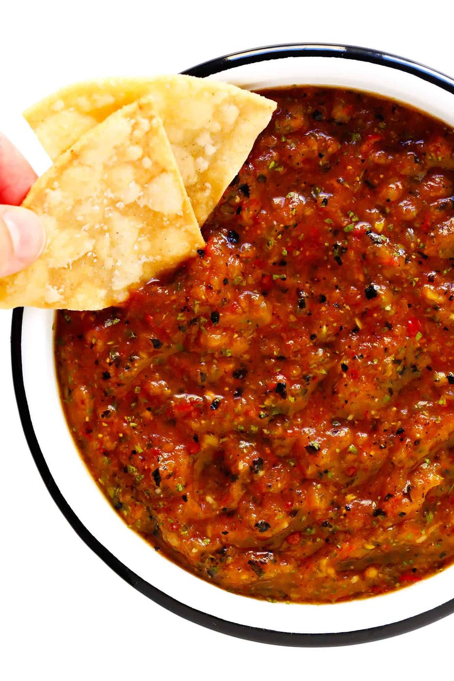 Homemade Roasted Tomato Salsa