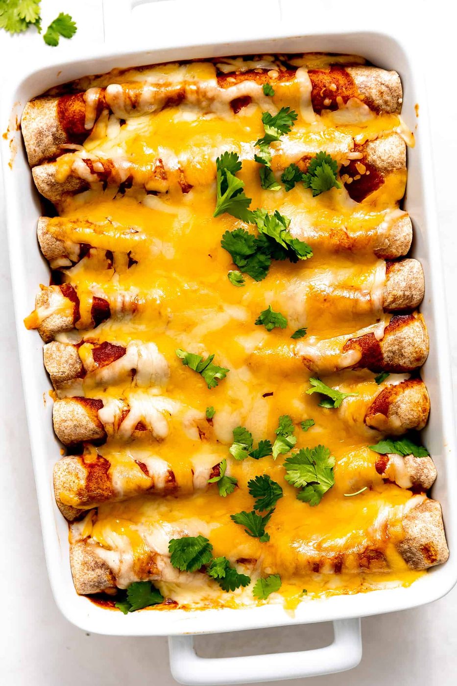 Roasted Vegetable Enchiladas at home