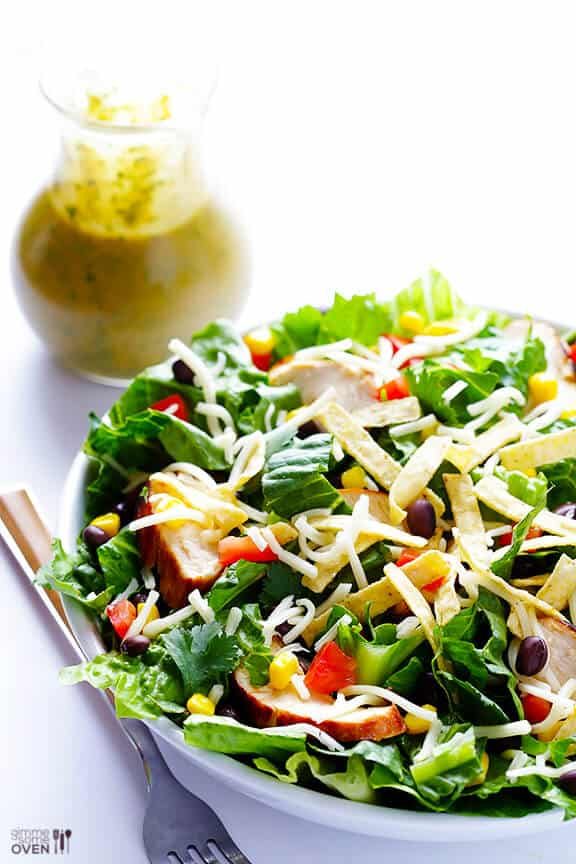 Santa Fe Salad with Cilantro-Lime-Peanut Vinaigrette
