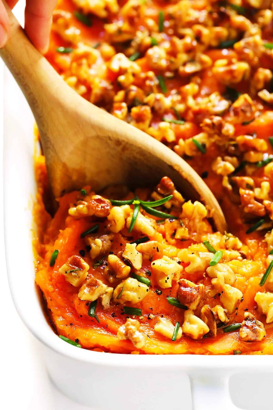 Savory Sweet Potato Casserole at home