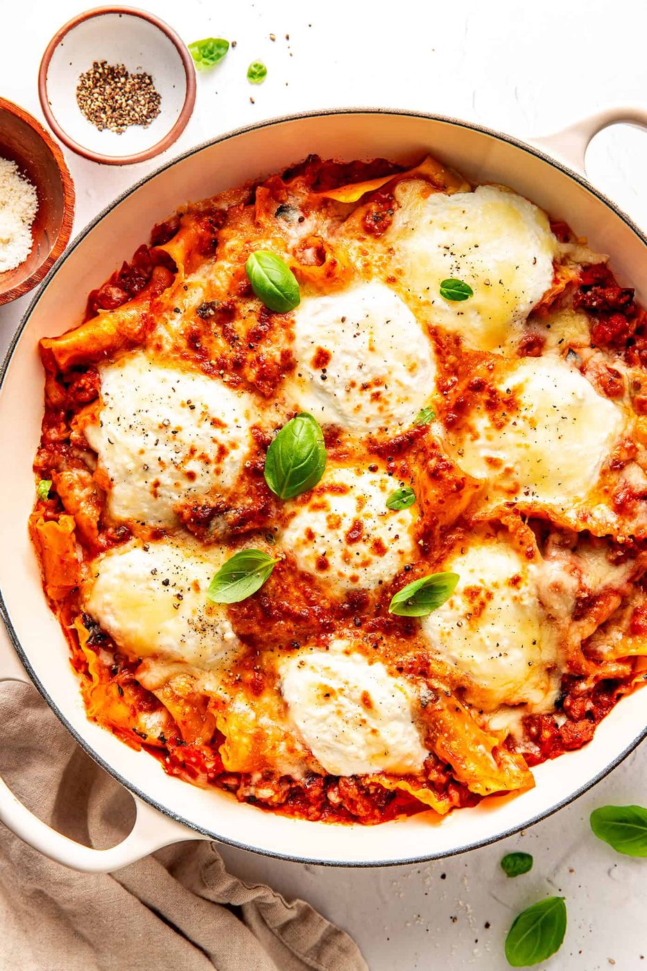 Homemade Skillet Lasagna