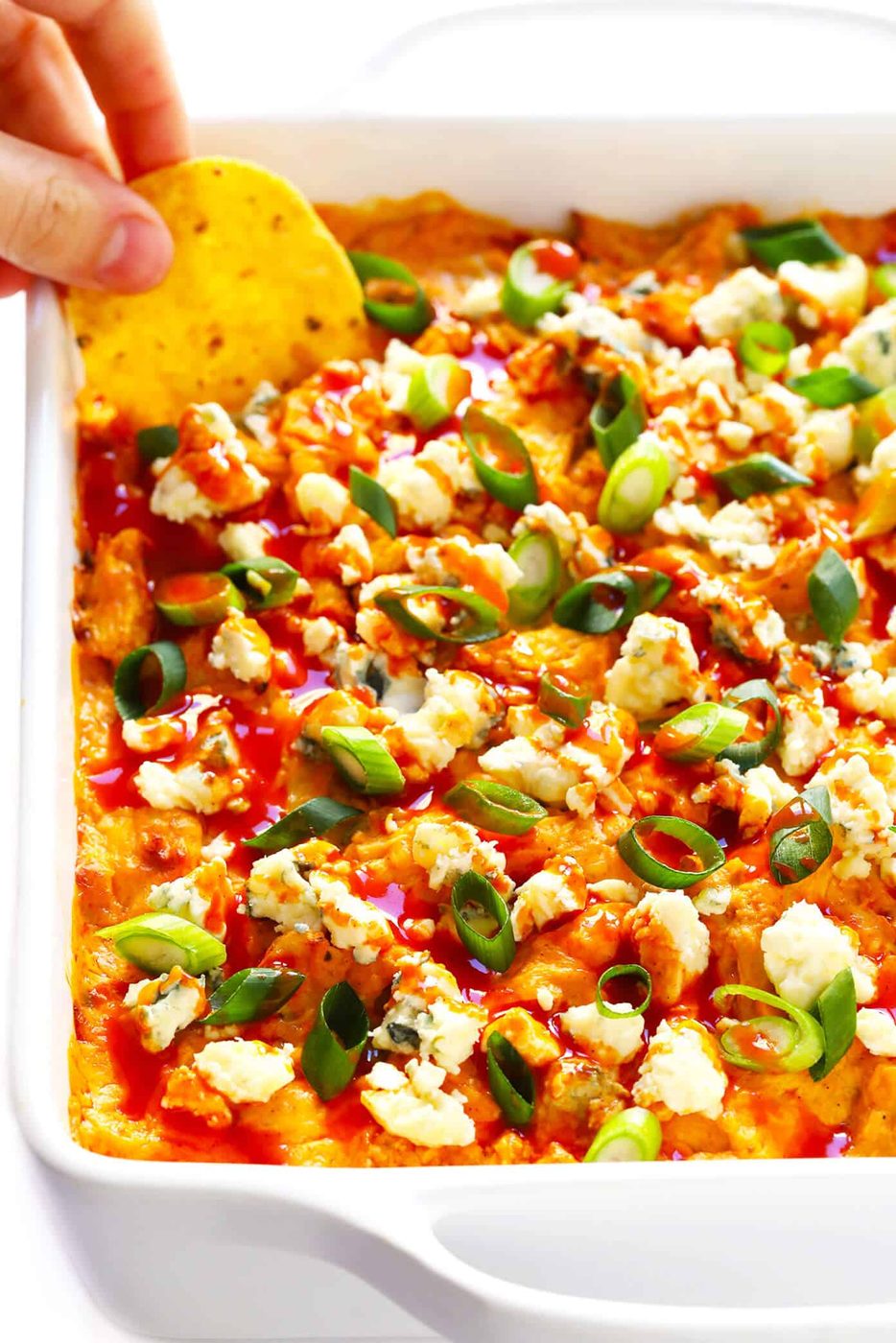 Homemade Buffalo Chicken Dip