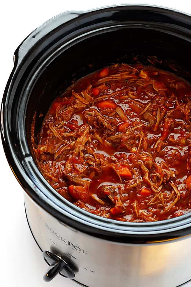 Homemade Slow Cooker Beef Ragu