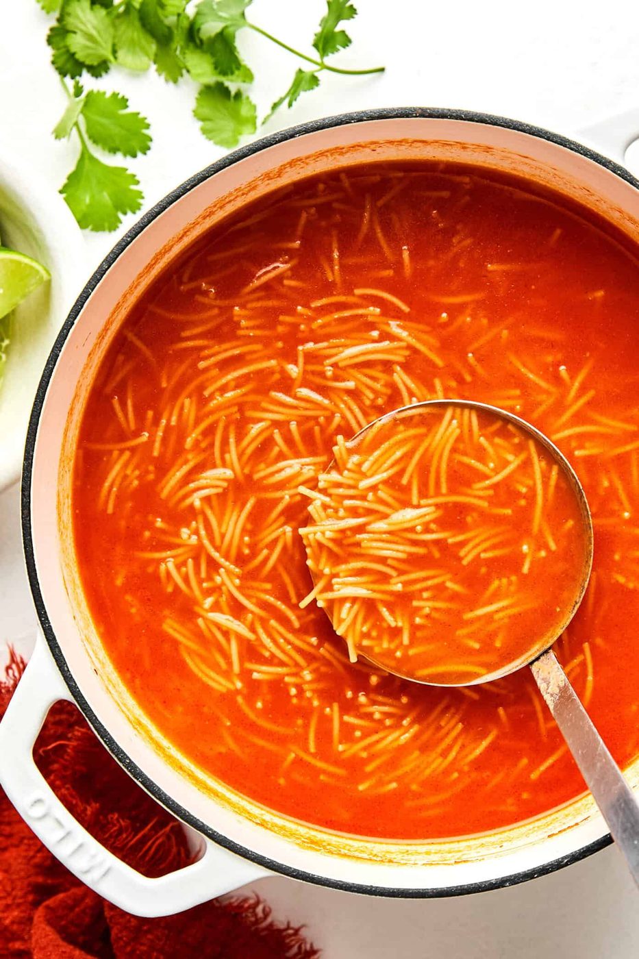 Homemade Sopa de Fideo