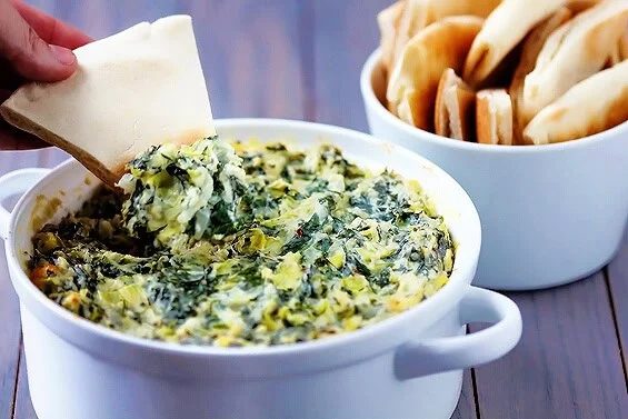 Spinach Artichoke Dip at home